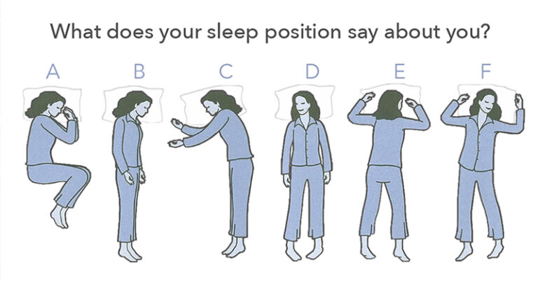 Your Sleeping Position Says A Surprising Amount About You