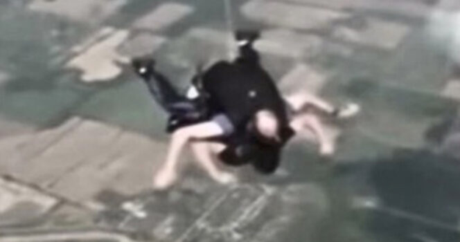 Skydiver’s final words as he realized he forgot his parachute after jumping