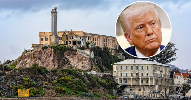 Donald Trump wants to reopen Alcatraz and reveals who will be sent there