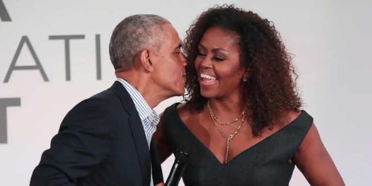 The Truth Behind Photos Claiming to Show Michelle Obama Pregnant & Her Love Story with Barack in over 60 Pics