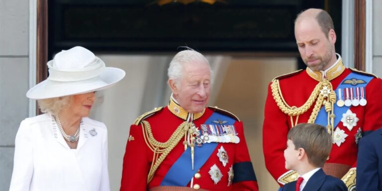 Queen Camilla Appears to ‘Walk in Front Of’ King Charles on Trooping the Colour Balcony, Causing a Stir – Video