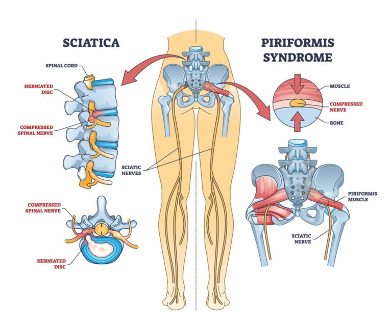 Effect Piriformis Stretch to Ease Lower Back, Hip, and Sciatic Nerve Pain