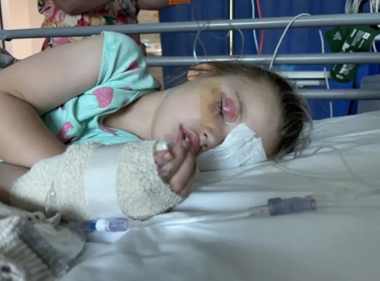 Urgent warning after girl is blinded from household product