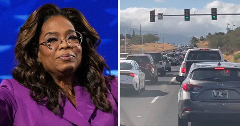 Oprah responds to claims about keeping private road closed during Hawaii tsunami evacuation