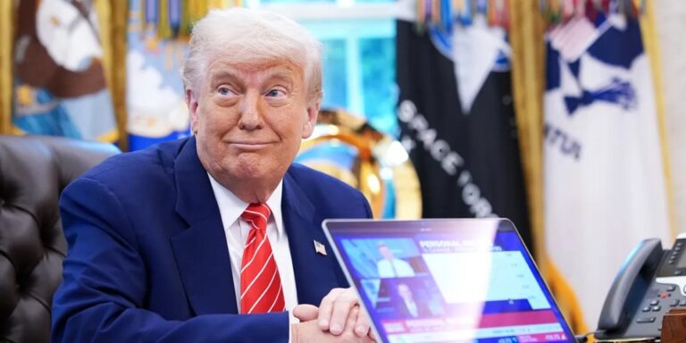 New Pictures of President Trump with His Grandkids, Spencer and Chloe, in Scotland Spark Buzz