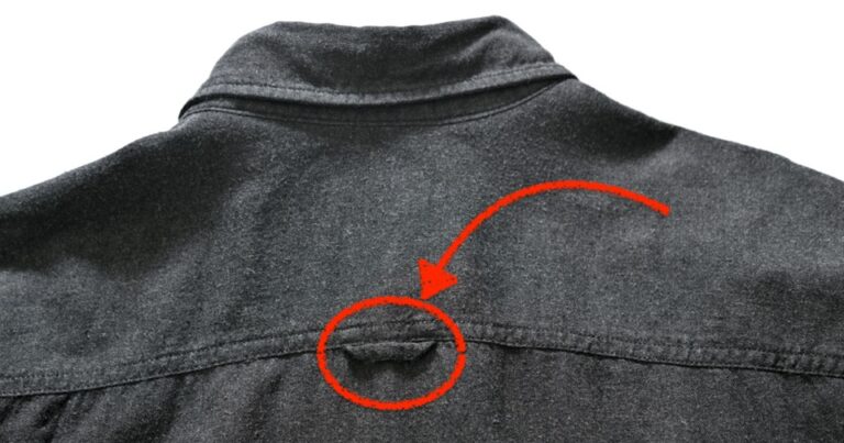 Why Do Button-Down Shirts Have Loops On the Back?